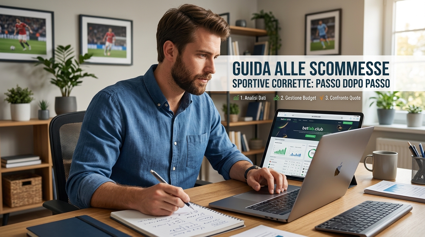 Come scommettere correttamente sugli sport: guida passo passo per principianti