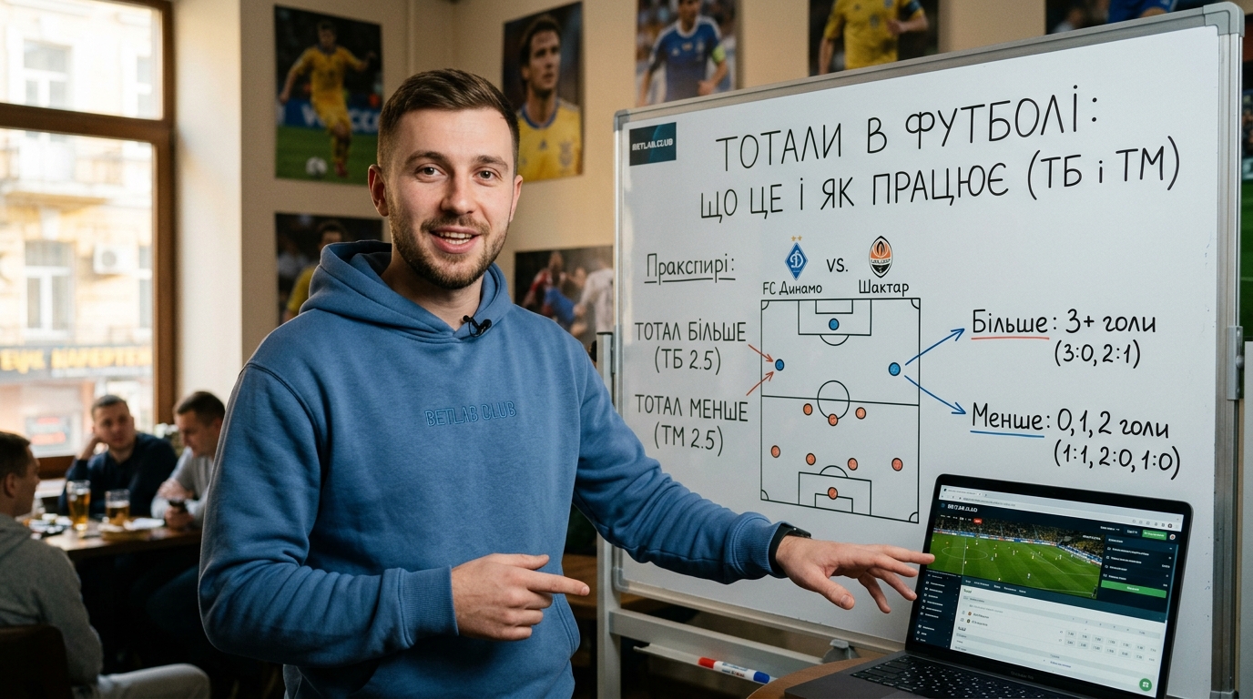 Тотал у ставках на футбол: що означають ТБ і ТМ, як правильно робити ставки на голи