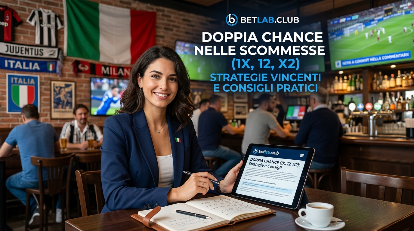 La scommessa “doppia chance” (1X, 12, X2): strategie efficaci e consigli per i principianti