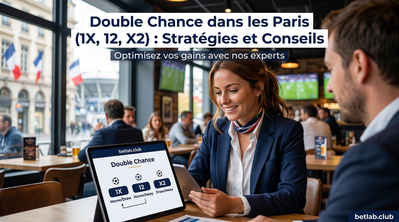 Le pari « double chance » (1X, 12, X2) : stratégies efficaces et conseils pour les débutants
