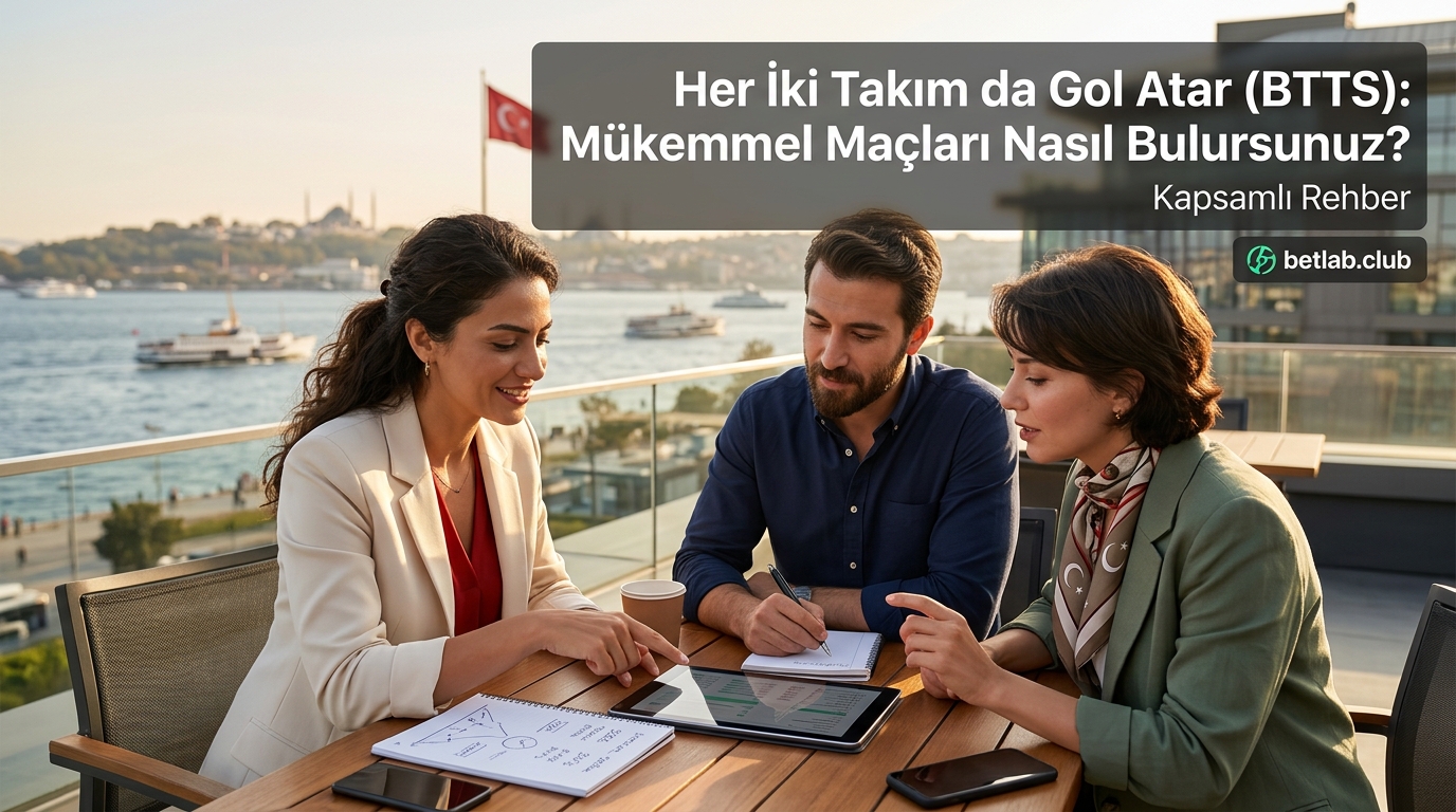 Her iki takım da gol atar bahisleri: Futbolda ideal maçları ve stratejiyi nasıl bulabilirsiniz?