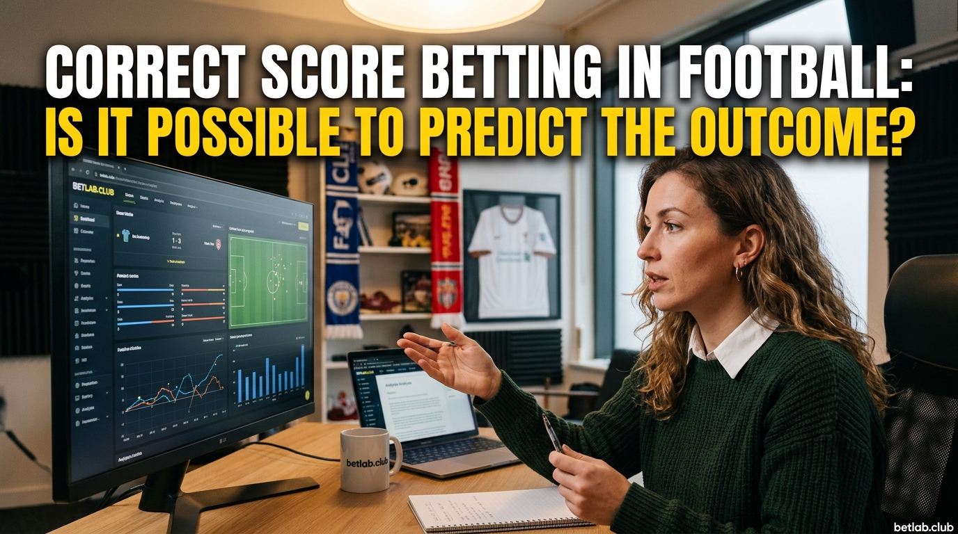 Betting on the exact score in football: the maths, strategies and odds of predicting the result
