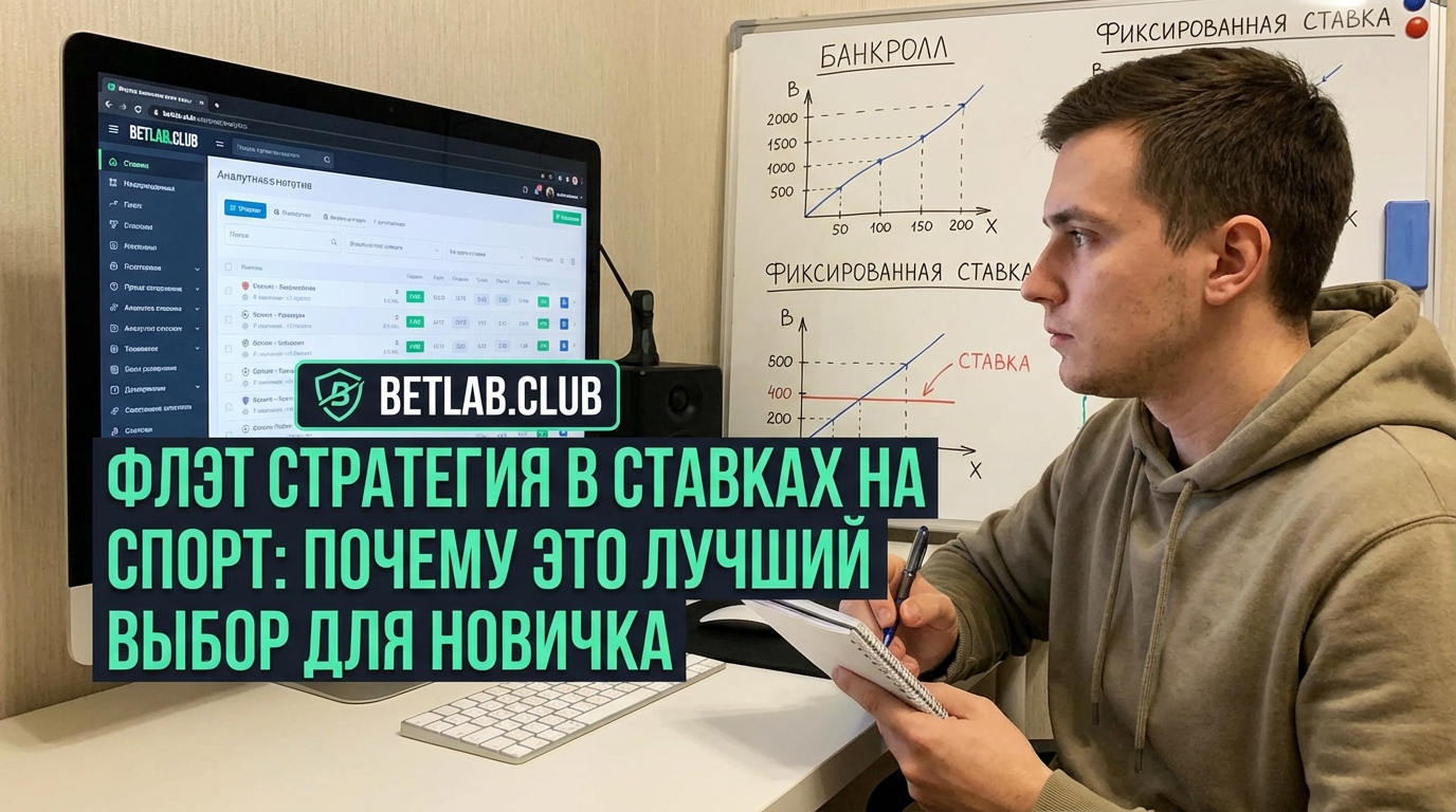 Стратегия флэт в ставках на спорт: почему фиксированная сумма — лучший выбор