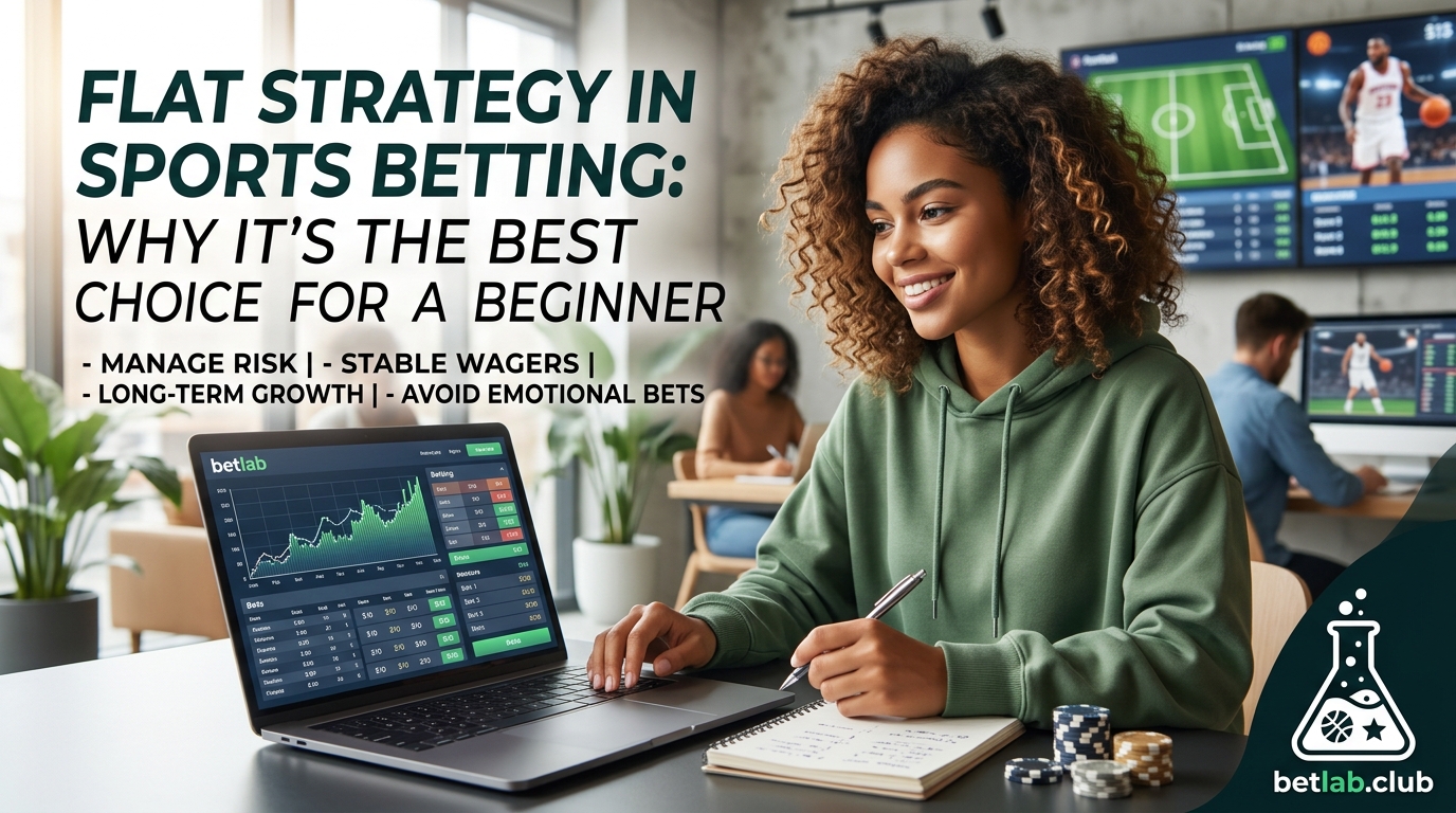 The flat betting strategy in sports betting: why a fixed stake is the best choice