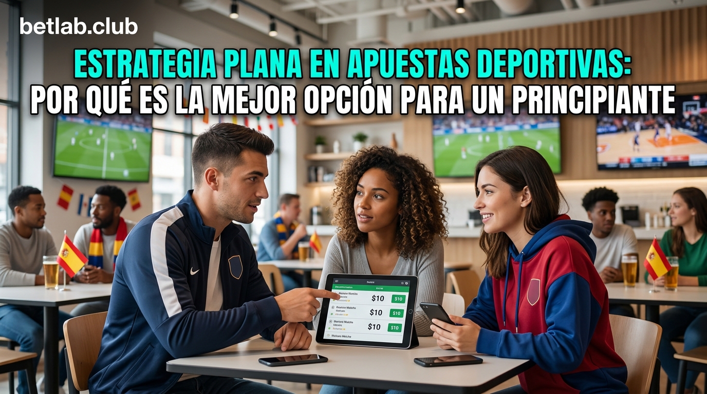 Estrategia flat en las apuestas deportivas: por qué una cantidad fija es la mejor opción