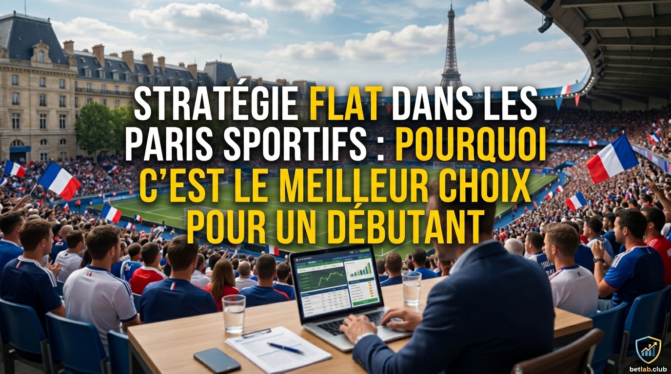 La stratégie « flat » dans les paris sportifs : pourquoi miser un montant fixe est le meilleur choix