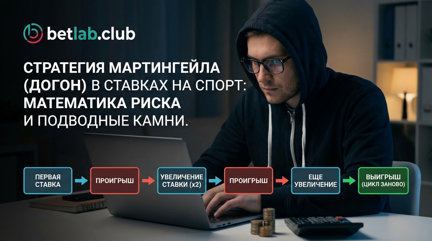 Стратегия Мартингейла (Догон) в ставках: математика риска и подводные камни