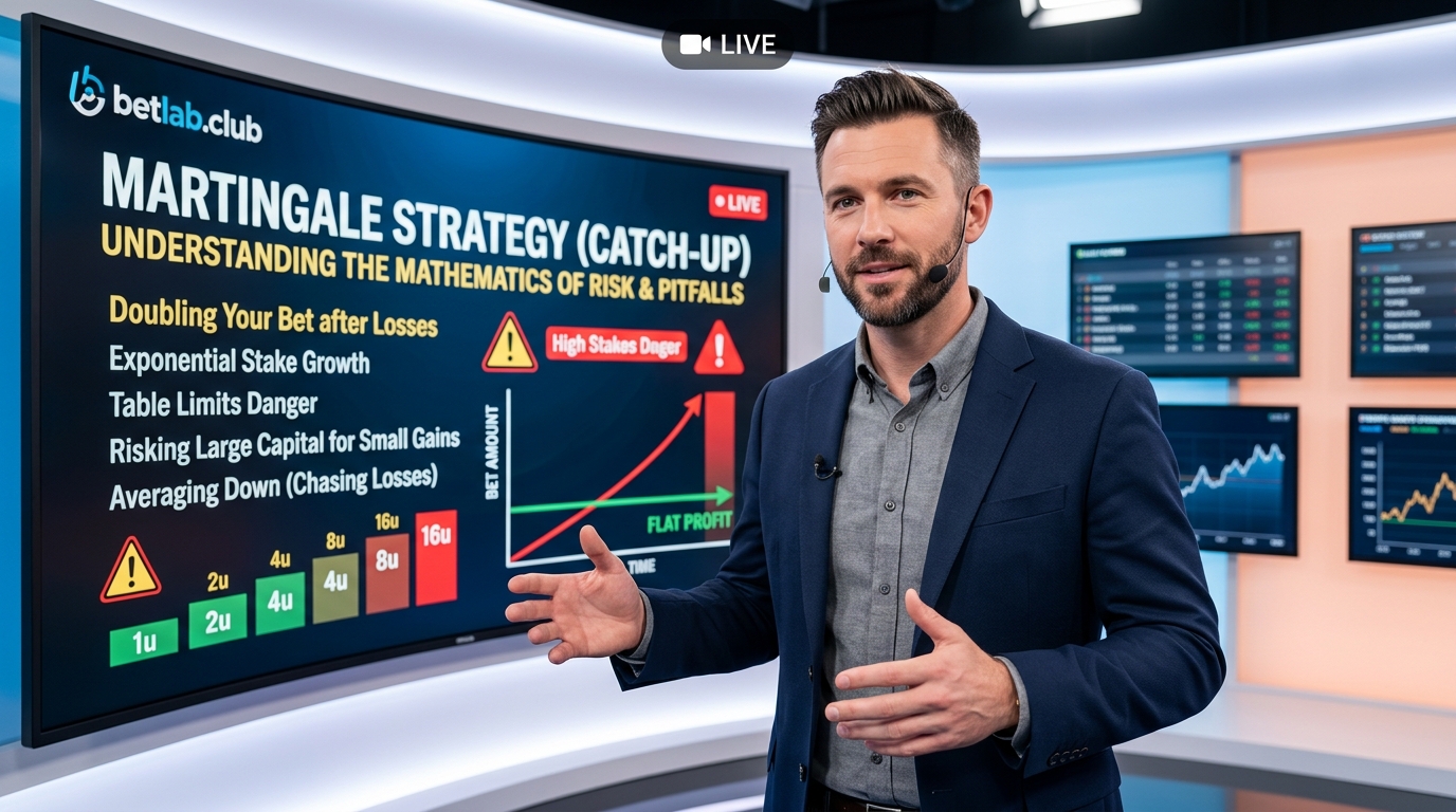 The Martingale (D'Alembert) Strategy in Betting: The Mathematics of Risk and the Pitfalls