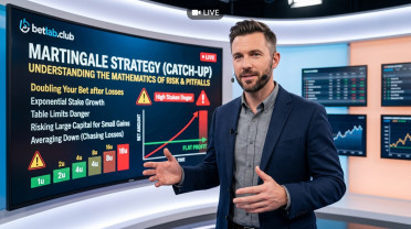 The Martingale (D'Alembert) Strategy in Betting: The Mathematics of Risk and the Pitfalls