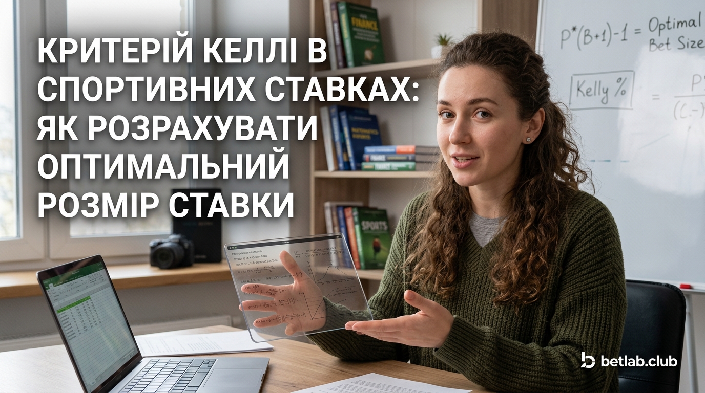 Критерій Келлі у ставках на спорт: формула розрахунку ідеальної суми ставки