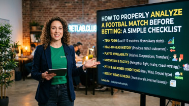 Football match analysis for betting: a checklist and guidelines for assessing teams