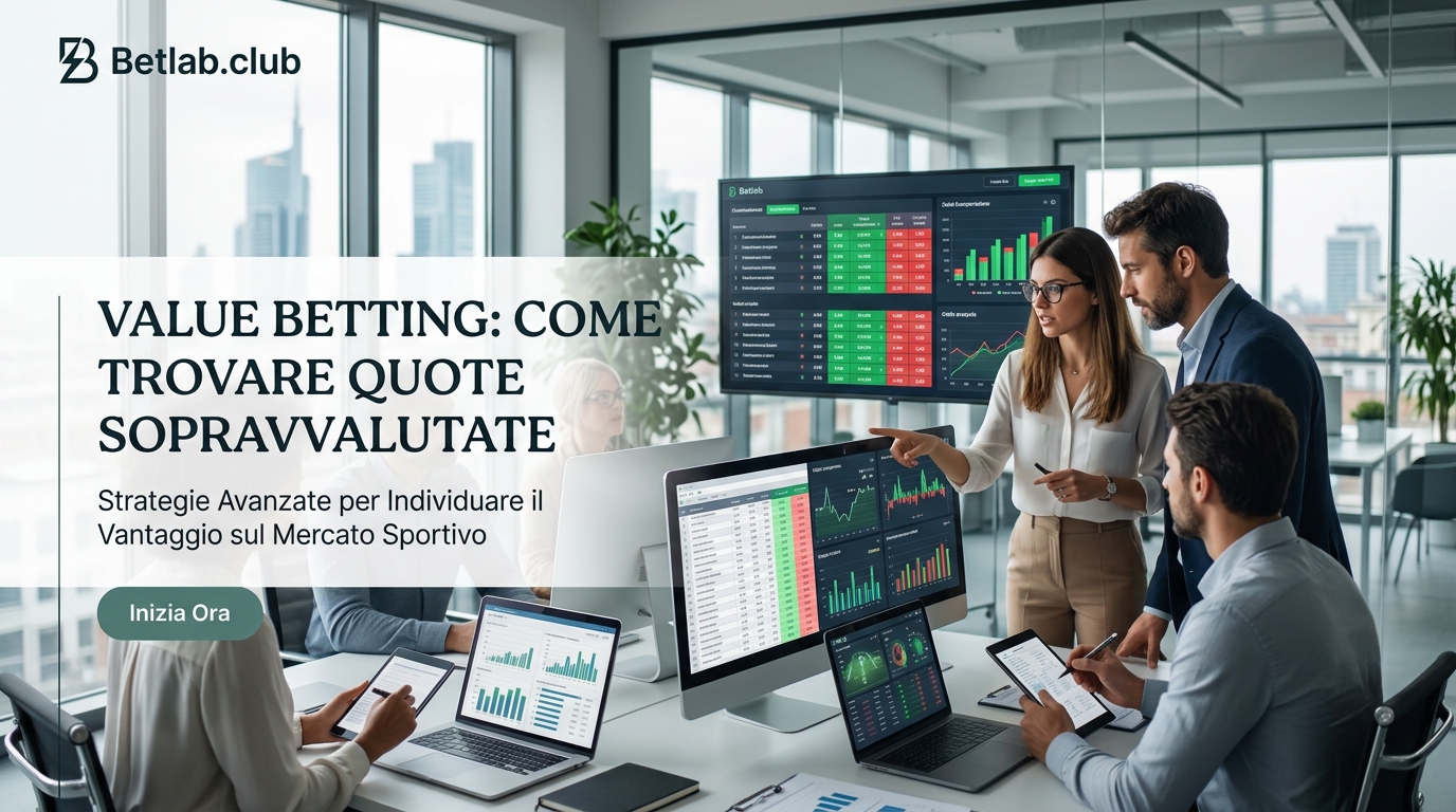 Scommesse di valore (Value Betting): come individuare con costanza quote sottovalutate