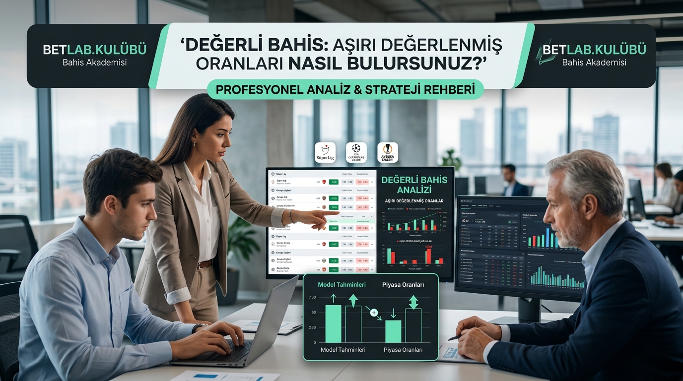 Değer Bahisleri (Value Betting): Aşırı değer verilen oranları istikrarlı bir şekilde bulma