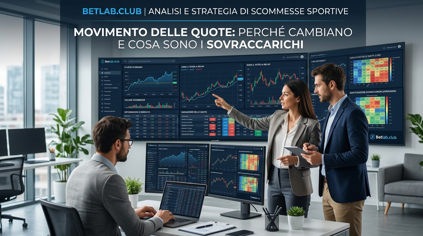 Andamento delle quote dei bookmaker: perché le quote scendono e cosa sono i “progruz” dei bookmaker