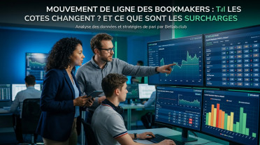 Évolution des cotes chez les bookmakers : pourquoi les cotes baissent-elles et qu'est-ce que le « progrouz » chez les bookmakers ?
