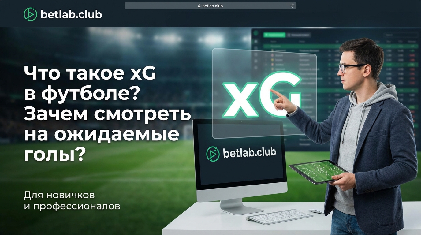 Модель xG (ожидаемые голы) в футболе: как использовать продвинутую статистику