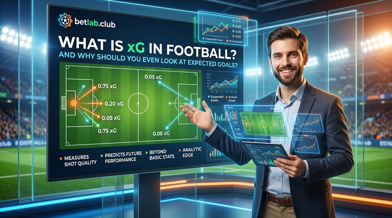 Model xG (expected goals) in football: how to use advanced statistics