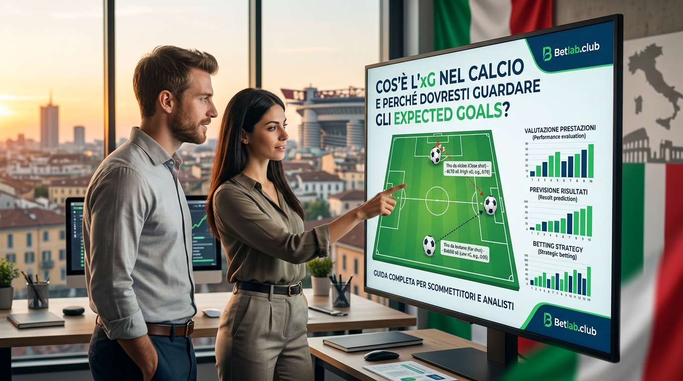 Il modello xG (gol attesi) nel calcio: come utilizzare le statistiche avanzate