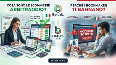 Cosa sono le scommesse arbitraggio e perché i bookmaker chiudono i conti a chi le effettua