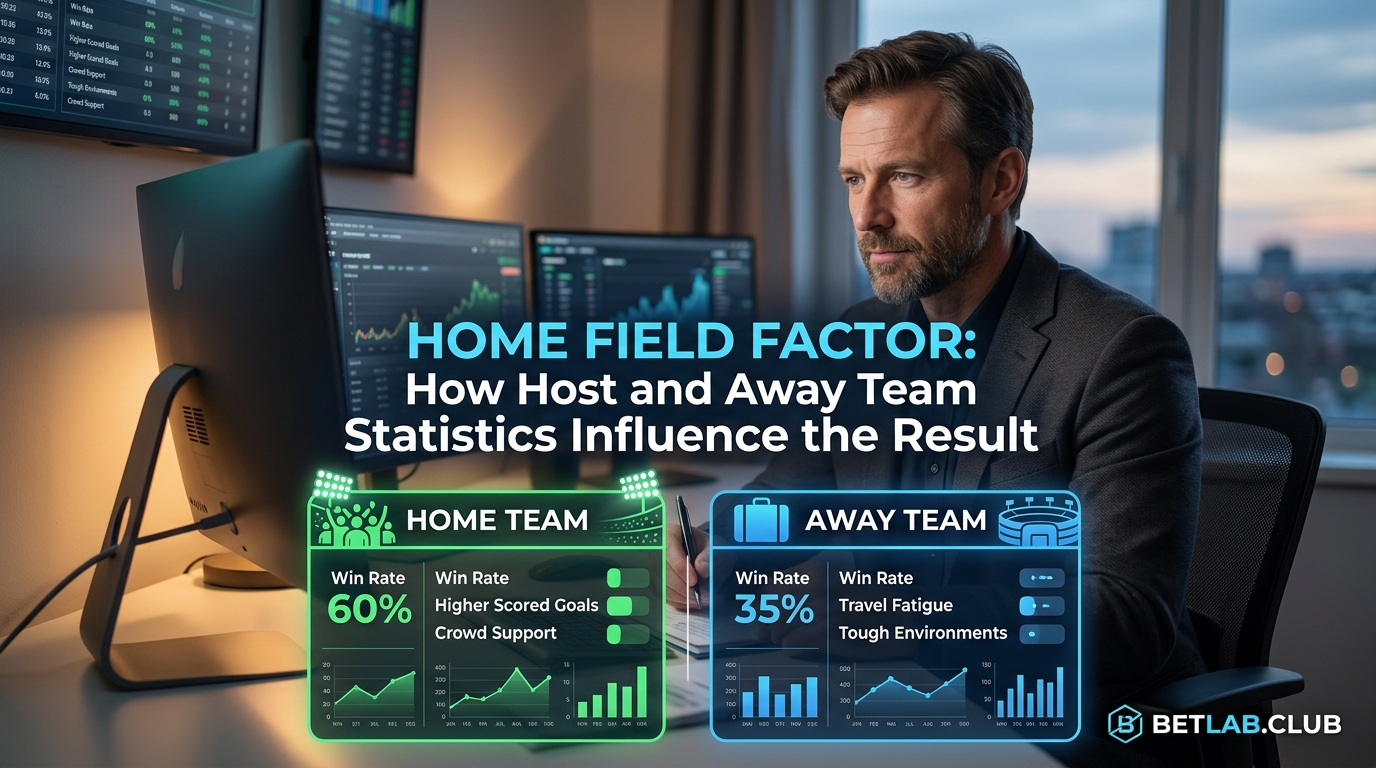 The home advantage in football: how the stadium affects results and betting