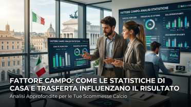 Il fattore campo nel calcio: l'influenza dello stadio sul risultato e sulle scommesse