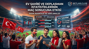 Futbolda ev sahibi avantajı: Stadyumun sonuç ve bahisler üzerindeki etkisi