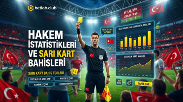 Futbolda hakem istatistikleri: Toplam sarı kart sayısına nasıl doğru bahis yapılır?