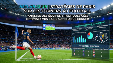 Paris sur les corners au football : stratégies efficaces et analyse des équipes | Bookmaker