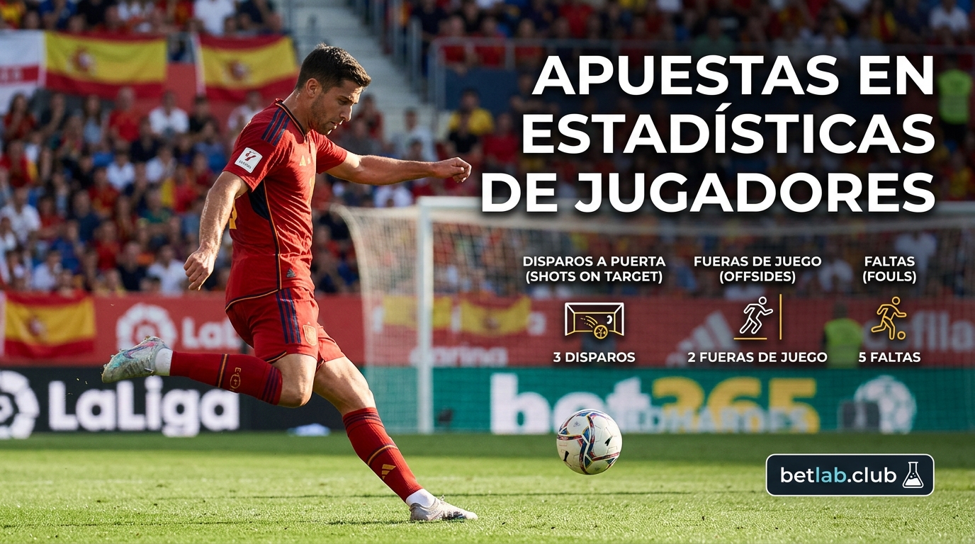 Apuestas sobre estadísticas de los jugadores en las casas de apuestas: faltas, fueras de juego y total de tiros a puerta