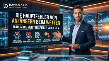 Die häufigsten Fehler von Wettanfängern: Warum 95 % der Wetter ihr Guthaben verlieren
