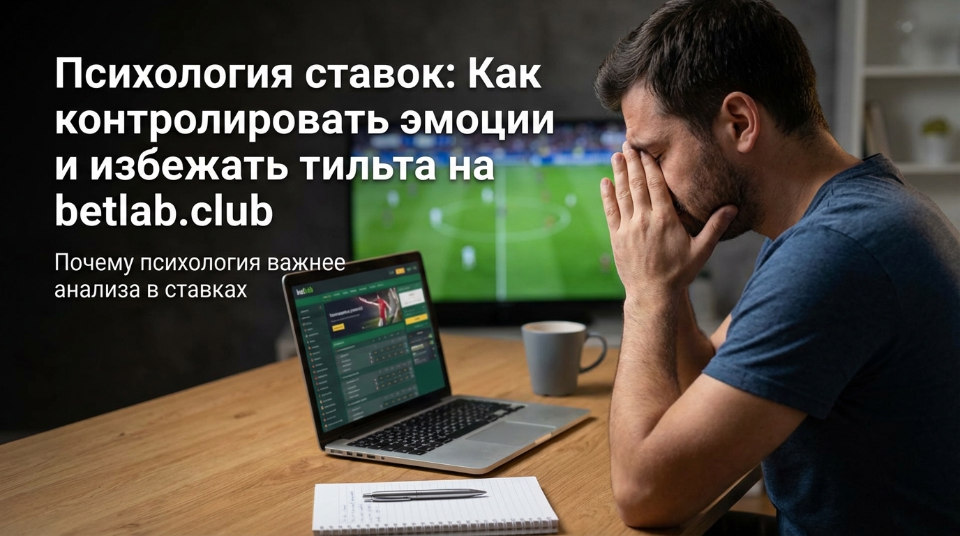 Психология ставок на спорт: как избежать тильта и контролировать свои эмоции