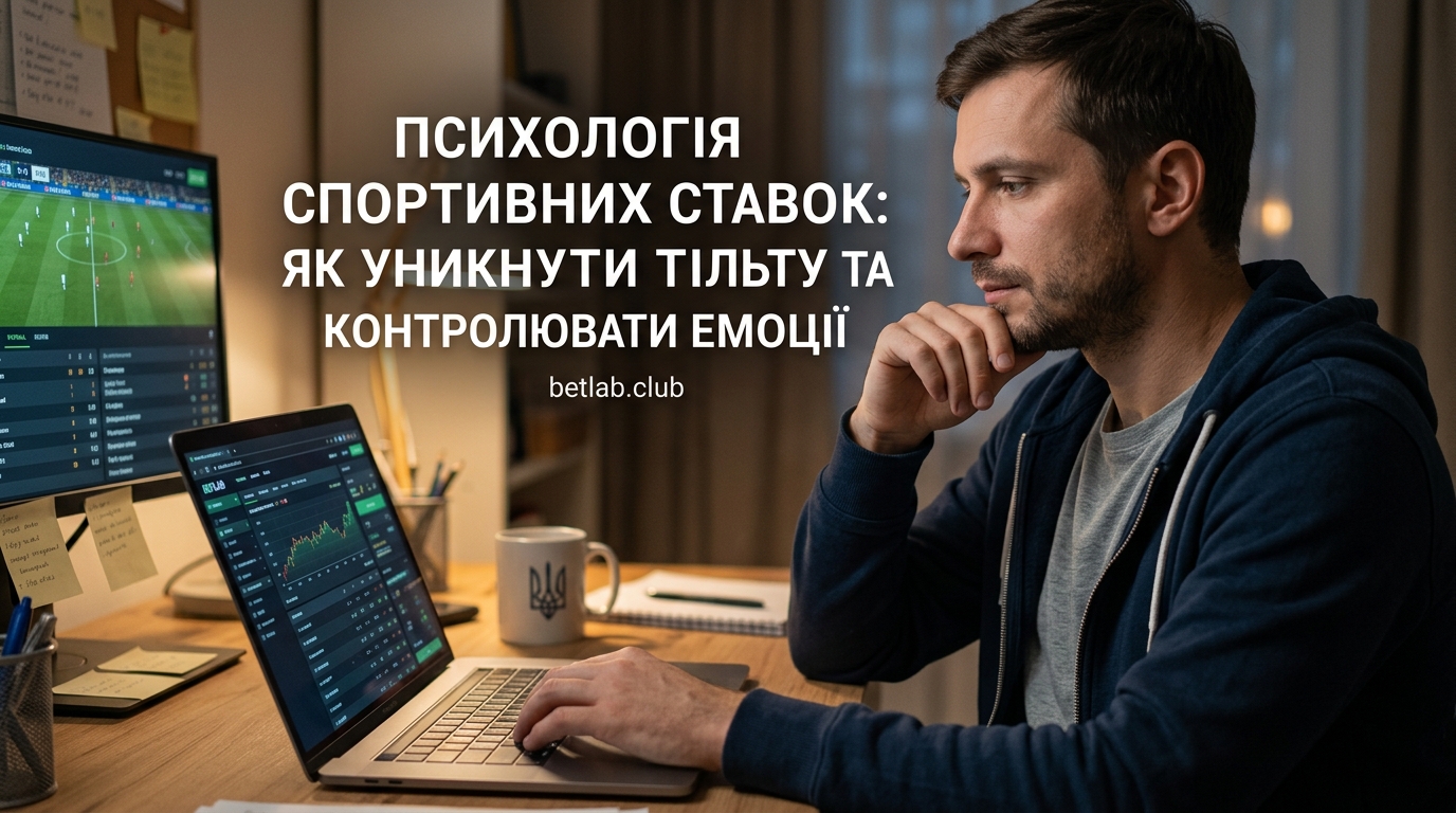 Психологія ставок на спорт: як уникнути тильту та контролювати свої емоції