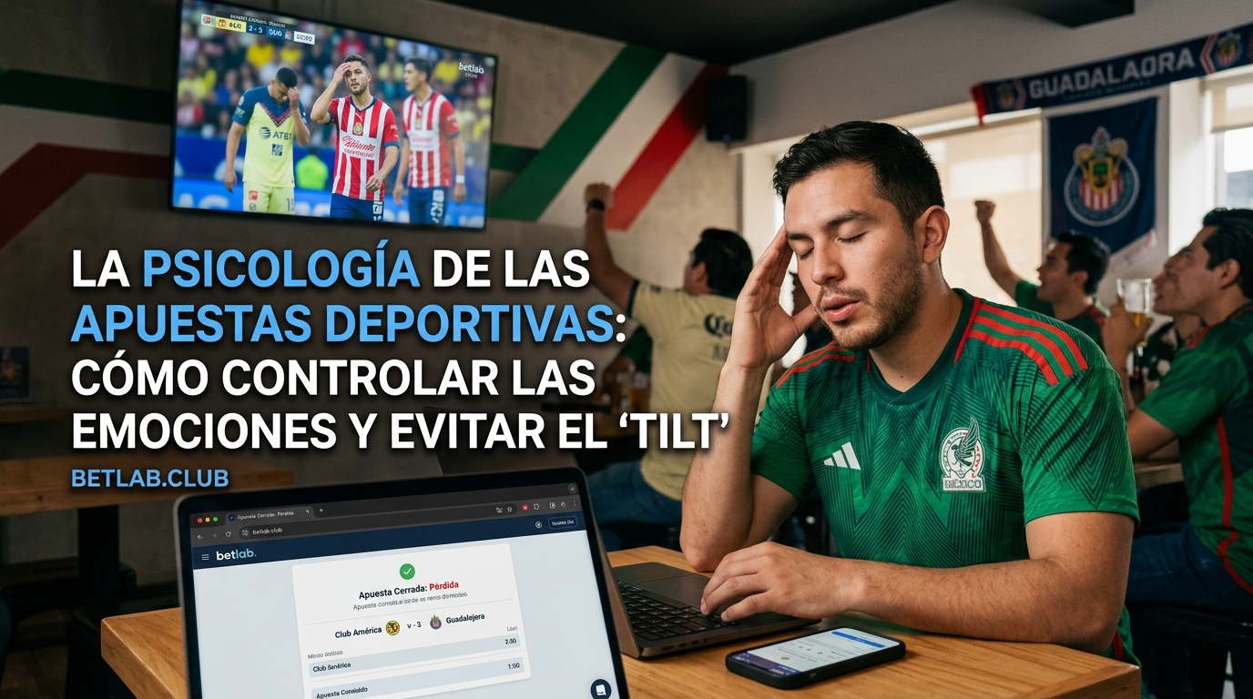 La psicología de las apuestas deportivas: cómo evitar el tilt y controlar las emociones