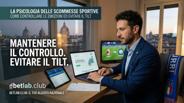 La psicologia delle scommesse sportive: come evitare il tilt e controllare le proprie emozioni