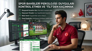 Spor bahislerinin psikolojisi: Tilt durumundan nasıl kaçınılır ve duygular nasıl kontrol edilir