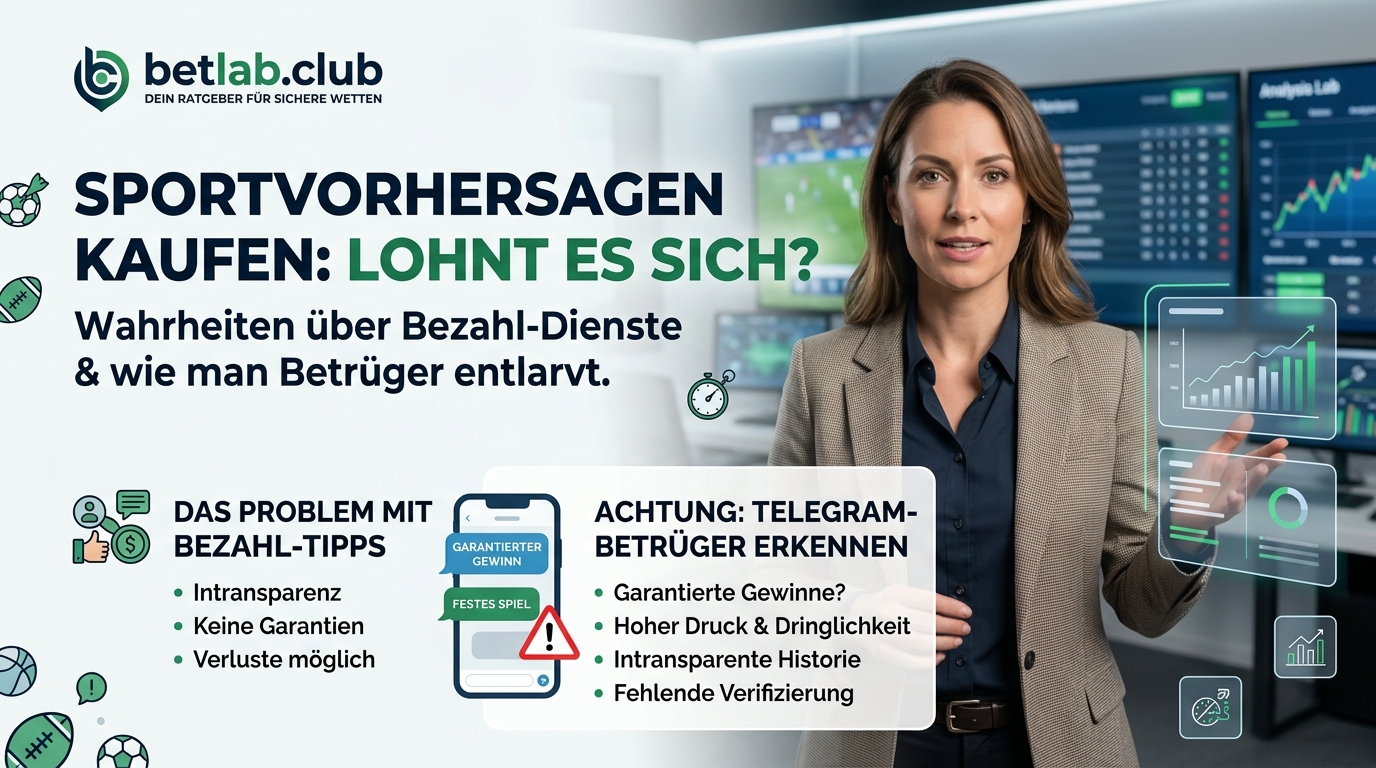 Sporttipps kaufen: Lohnt es sich, Tippgeber zu bezahlen, und wie findet man einen seriösen?
