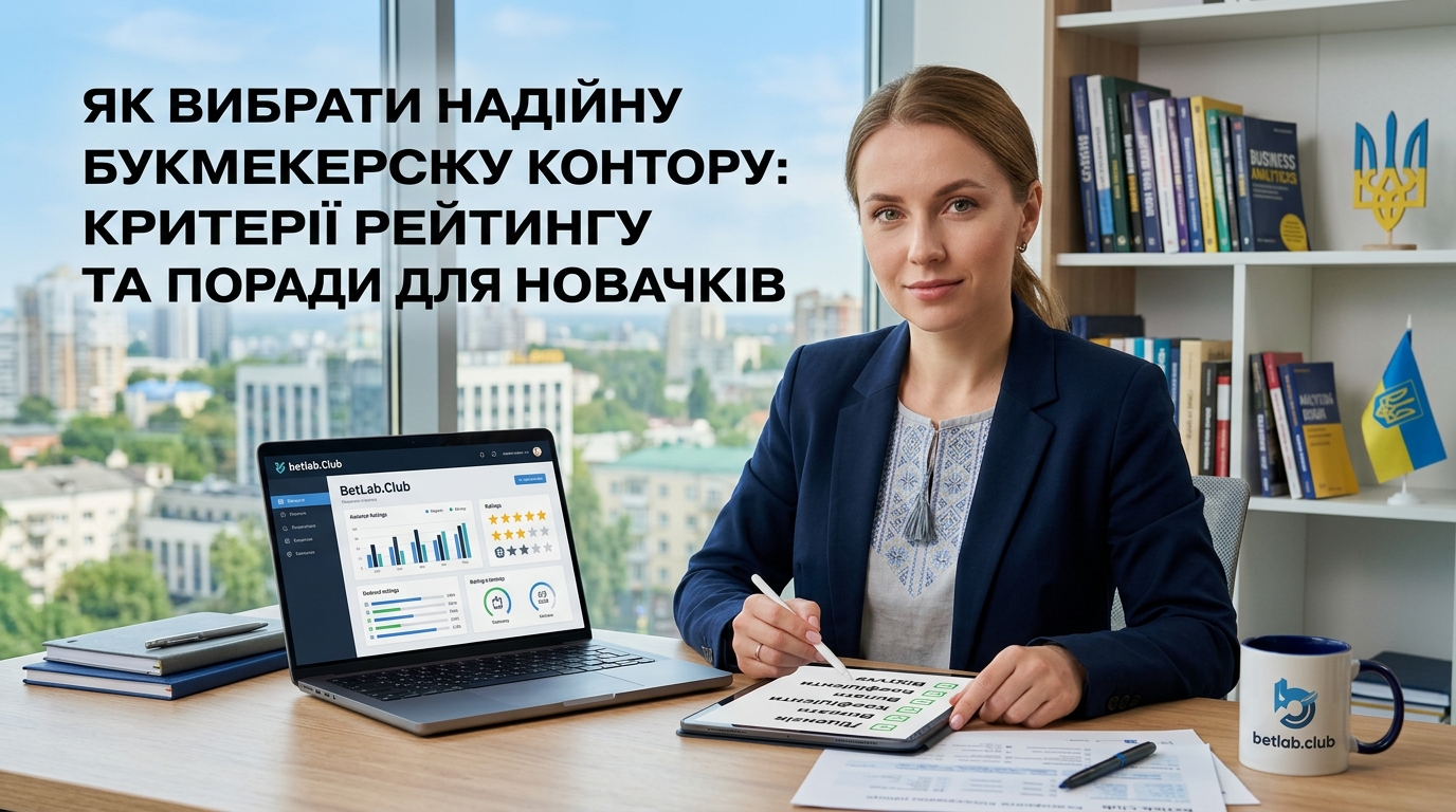 Як вибрати надійну букмекерську контору: рейтинг критеріїв та поради для початківців