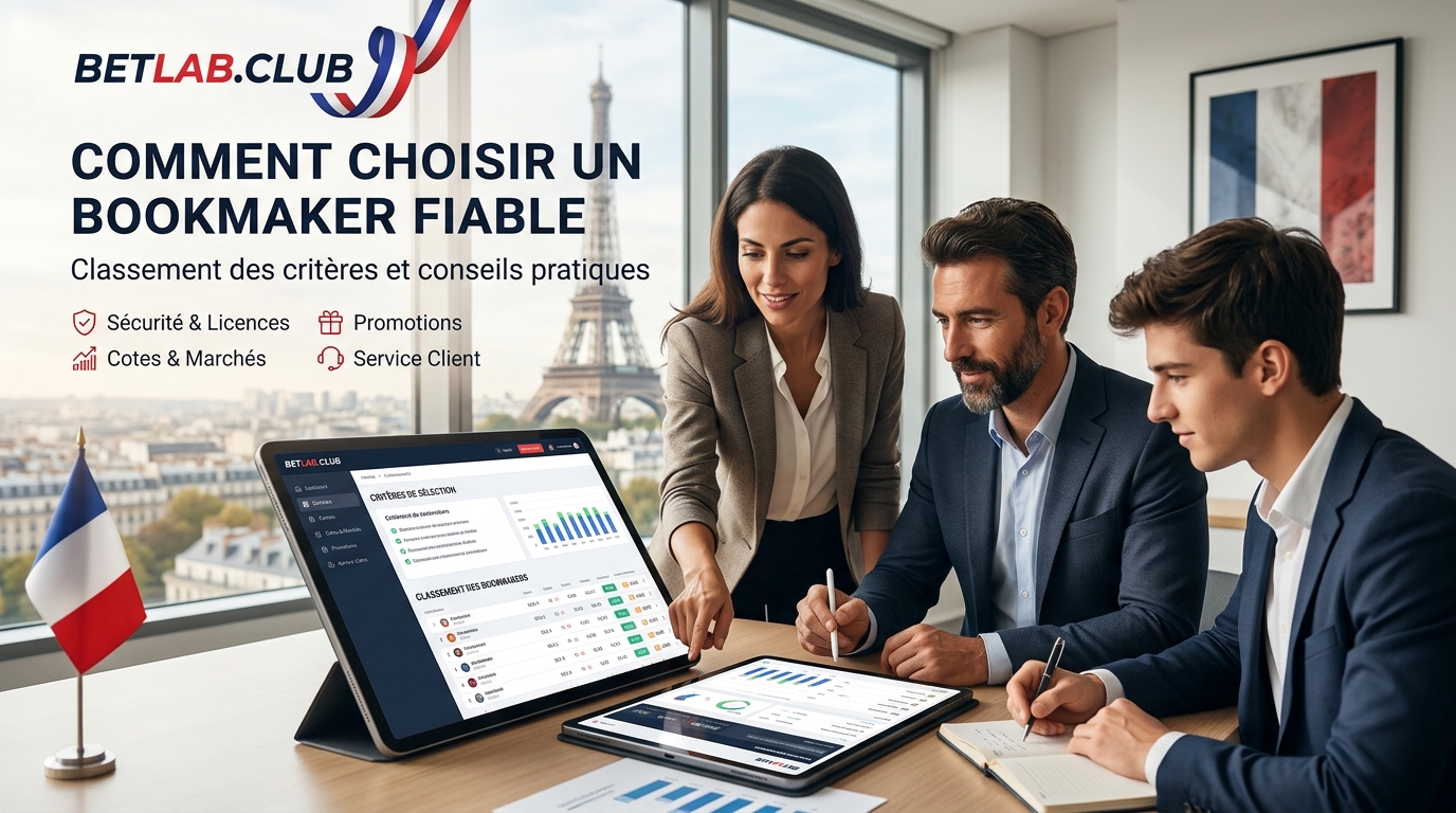 Comment choisir un bookmaker fiable : classement des critères et conseils aux débutants