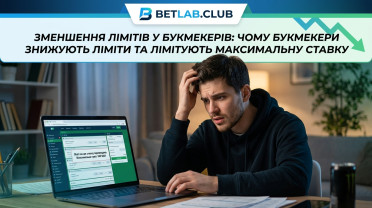 Зниження лімітів у букмекерських конторах: чому букмекери знижують ліміти та обмежують максимальну ставку