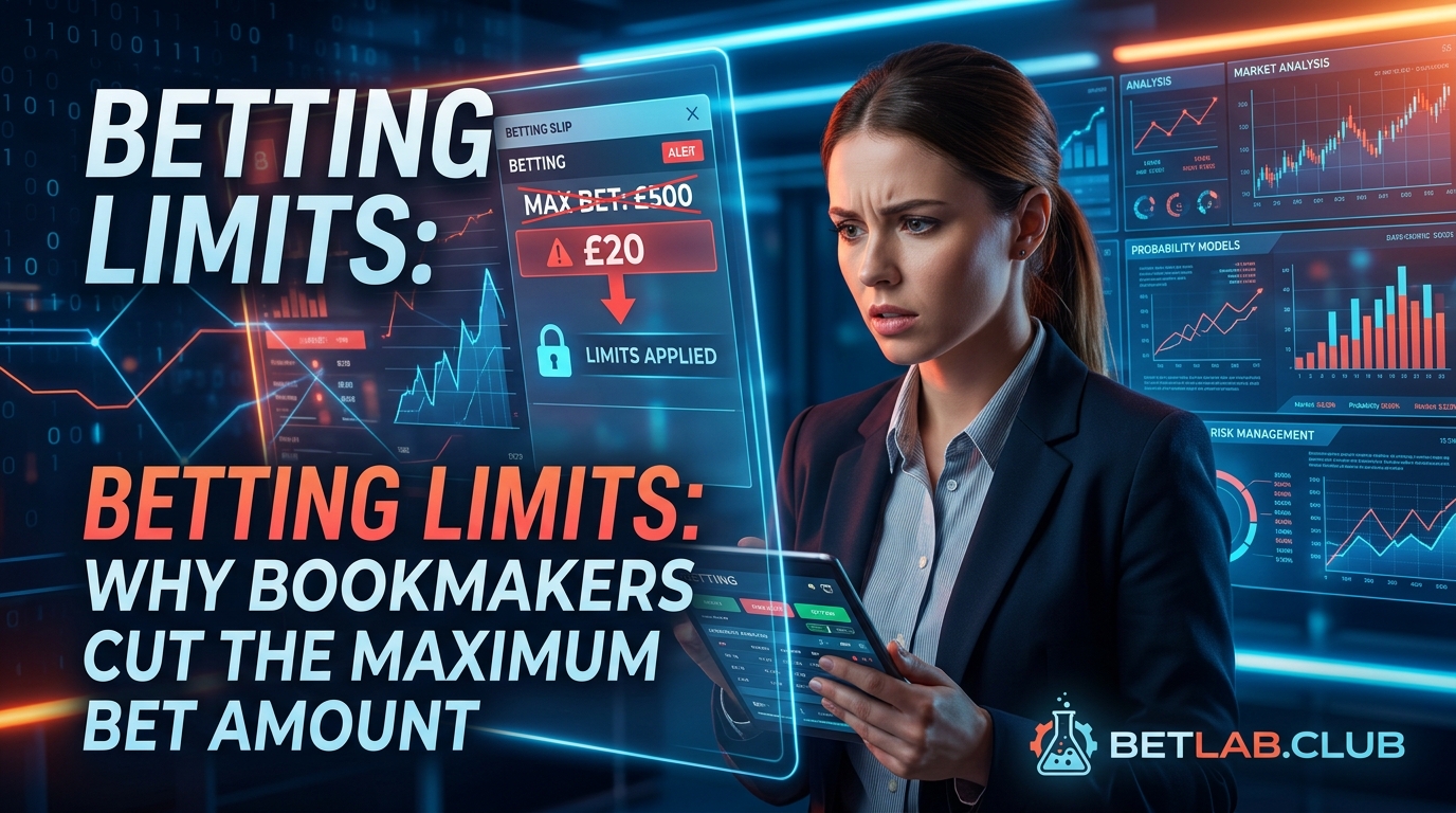 Account restrictions at bookmakers: why bookmakers lower limits and cap maximum stakes