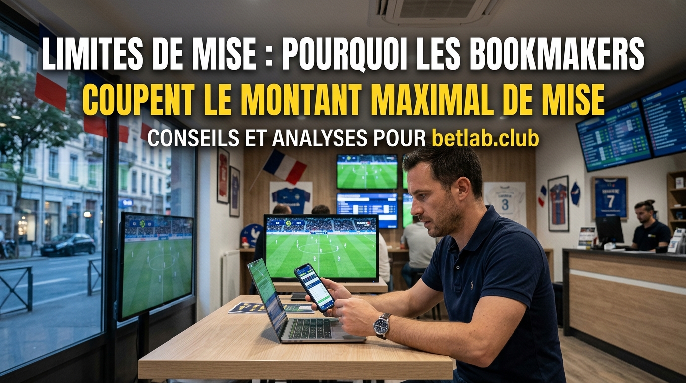 Réduction des limites de compte chez les bookmakers : pourquoi les bookmakers abaissent-ils les limites et réduisent-ils la mise maximale ?