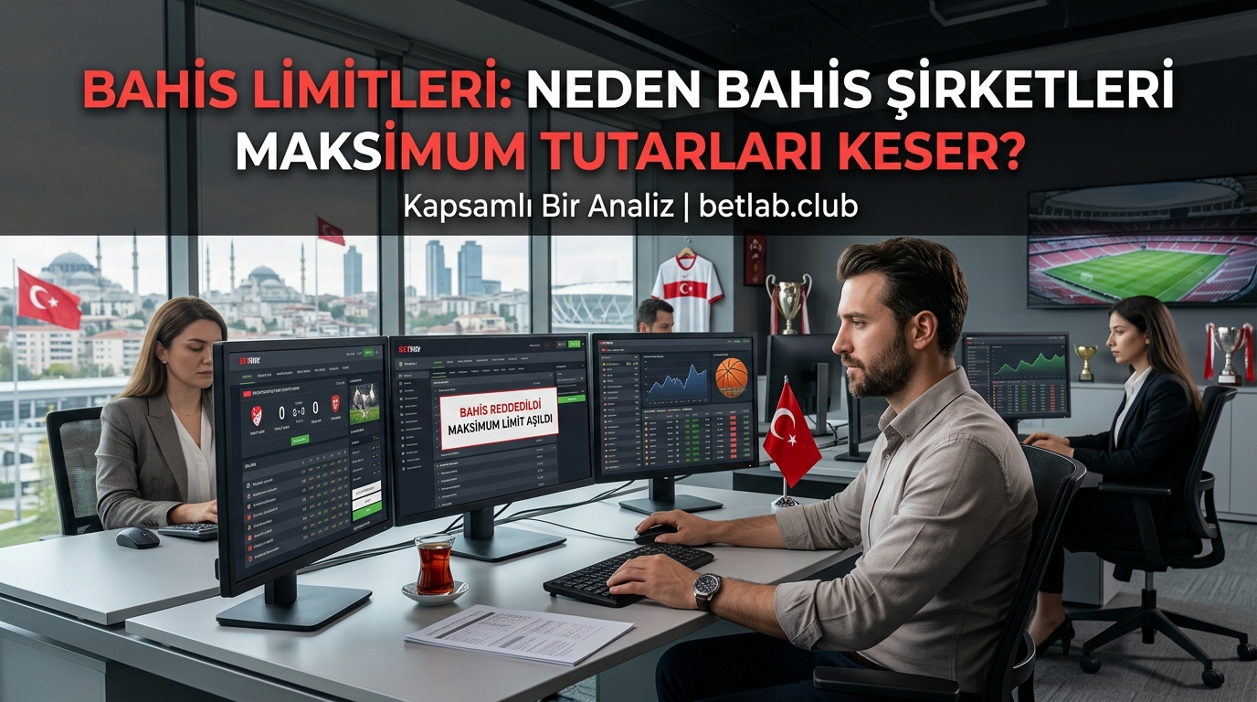 Bahis sitelerinde hesap kısıtlamaları: Bahis şirketleri neden limitleri düşürüyor ve maksimum bahis tutarını azaltıyor?