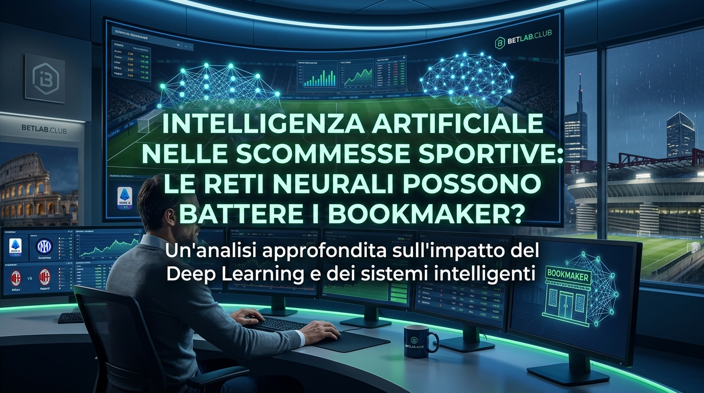 L'intelligenza artificiale nelle scommesse sportive: come le reti neurali prevedono i risultati del calcio