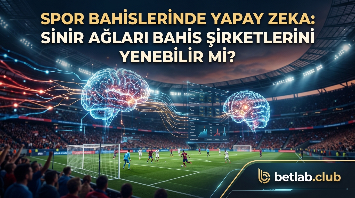 Spor bahislerinde yapay zeka: Sinir ağları futbol tahminlerini nasıl yapıyor?