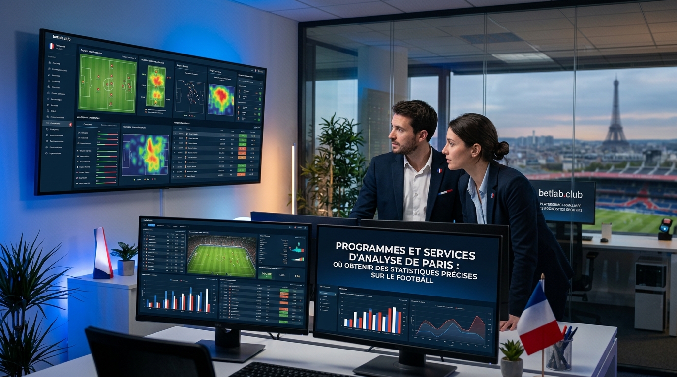 Logiciels et services d'analyse des paris : les meilleurs outils pour les statistiques footballistiques
