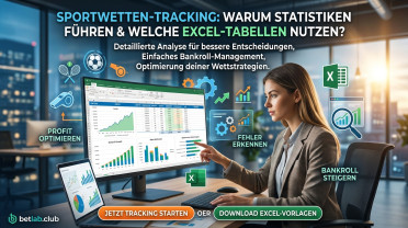 Erfassung von Sportwetten: Warum man Statistiken in Excel führen sollte und wie man Tracker nutzt