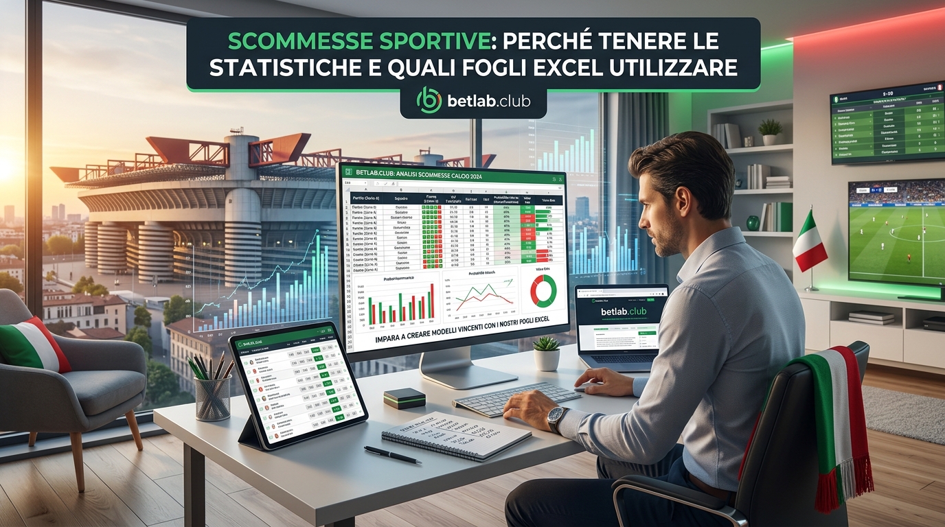 Registrazione delle scommesse sportive: perché tenere un registro in Excel e come utilizzare i tracker