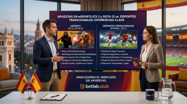 Características de las apuestas en los deportes electrónicos (CS 2, Dota 2): principales diferencias con respecto a los deportes tradicionales