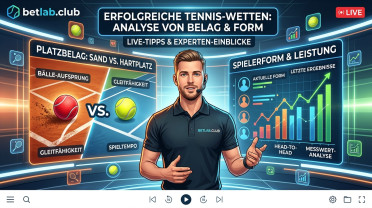 Tenniswetten: Besonderheiten der Spielflächen (Hartplatz, Sandplatz) und Regeln für die Analyse der Form der Spieler
