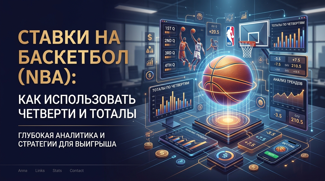 Ставки на баскетбол (НБА): рабочие стратегии на тоталы, форы и исход четвертей.